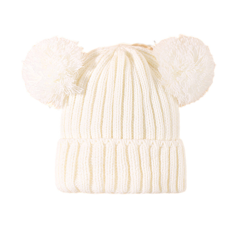 Wholesale Children's Plain Knitted Acrylic Hats